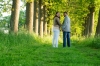 Fotoshoot voor gebruik op trouwkaart